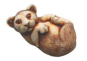 Lion Cub Palm Charm