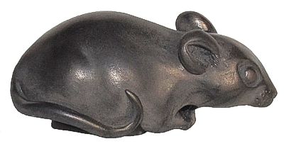 Mouse Palm Charm - Bronze