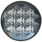 Black Marble Bowl - Small