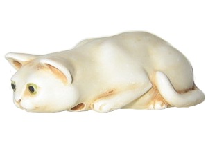 Cat - Ivory - Palm Charm
