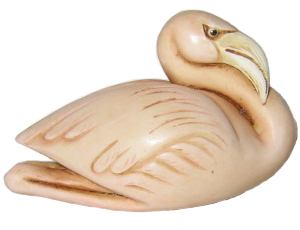 Flamingo Palm Charm