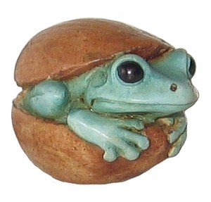 Hazel Frog - Blue
