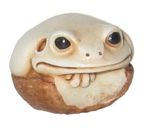Hazel Frog - Ivory