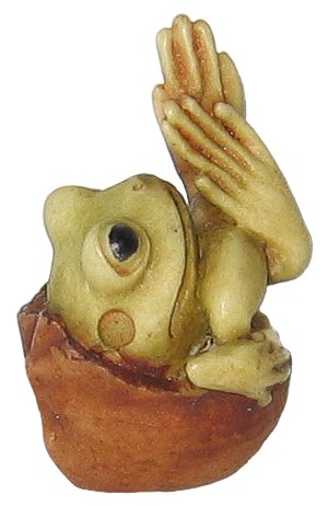 Hazel Frog - Pale Green