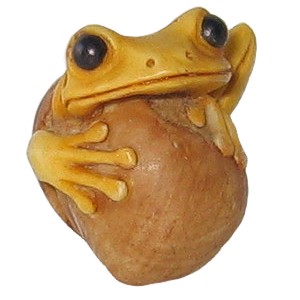 Hazel Frog - Yellow