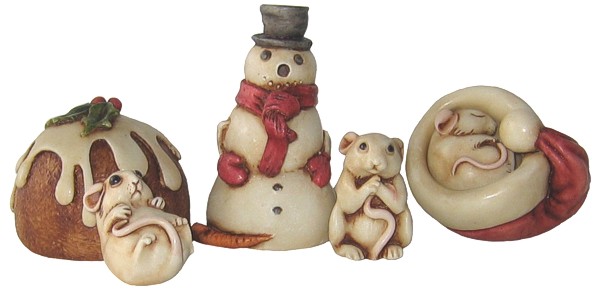Christmas 2010 Netsuke Set