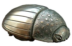 Beetle Palm Charm - Bronze