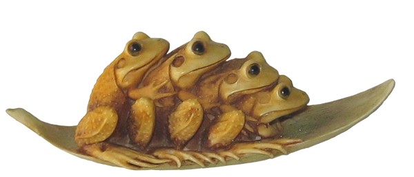 Four Frogs - Yellow