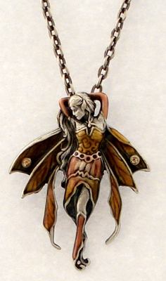 Amber - Gemstone Fairy Necklace
