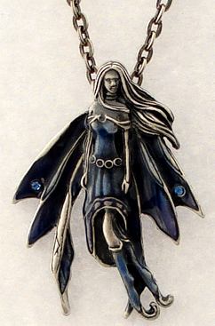 Sapphire - Gemstone Fairy Necklace