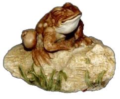 Bogart The Frog - Brown