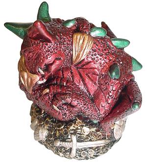 George The Dragon - Red Overlay