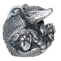 Armando The Armadillo - Silver Overlay