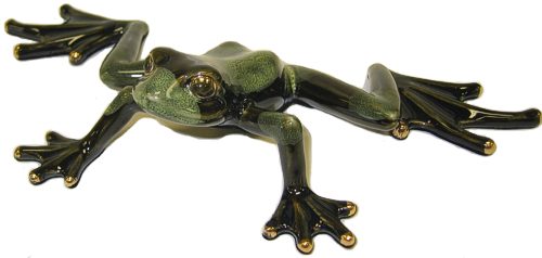 Medium Green / Black Frog