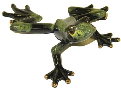Medium Green / Black Frog