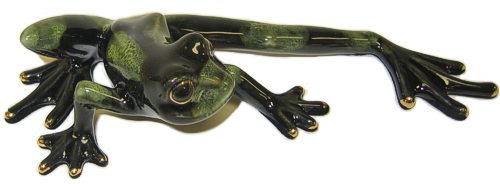 Small Green / Black Frog