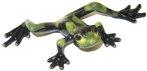 Small Green / Black Frog