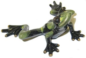 Small Green / Black Frog
