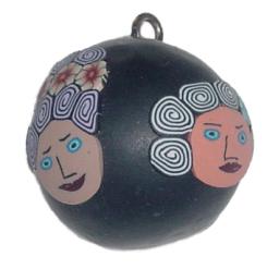 Fimo Face Pendant
