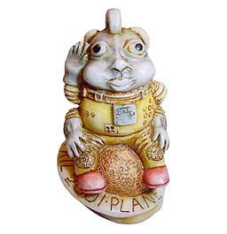 Bumbles On Planet Paradise Pendant