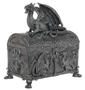 Celtic Dragon Chest