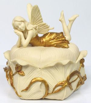 Fairy Laying Down Jewelry Box