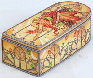 Fall Fire Jewelry Box