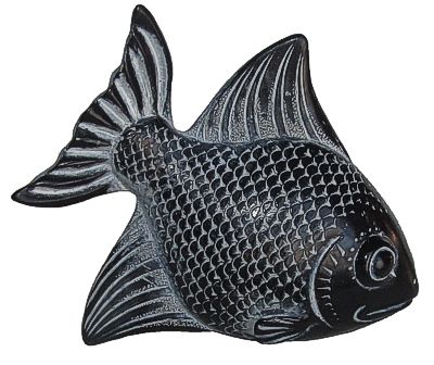 Fish Palm Charm - Ebony