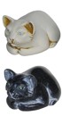 Ebony & Ivory Cats