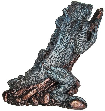 Drazil The Iguana - Blue Overlay