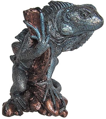 Drazil The Iguana - Blue Overlay