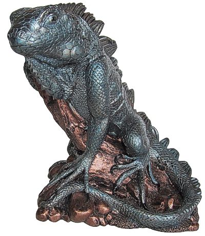 Drazil The Iguana - Blue Overlay