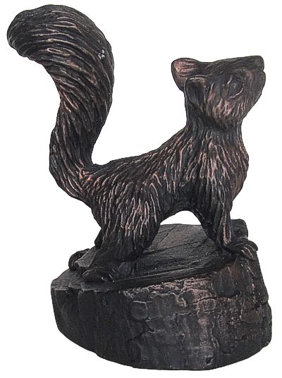 Chippi The Squirrel - Bronze Overlay