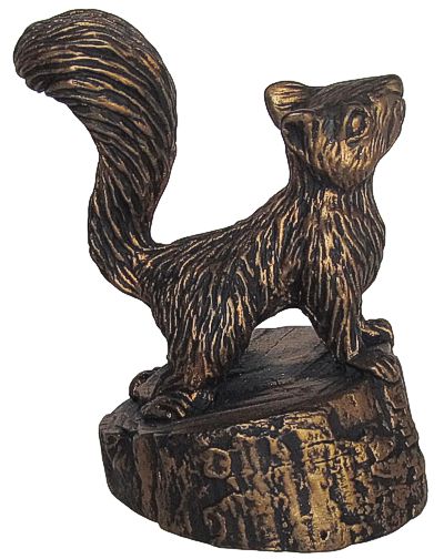 Chippi The Squirrel - Gold Overlay