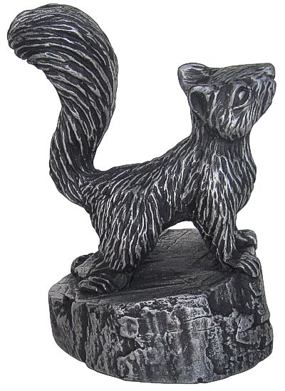 Chippi The Squirrel - Silver Overlay