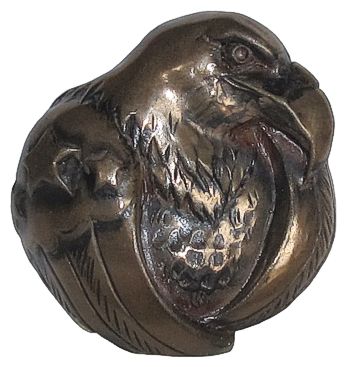 American Eagle Pendant - Bronze