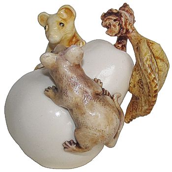 Mice On Pear