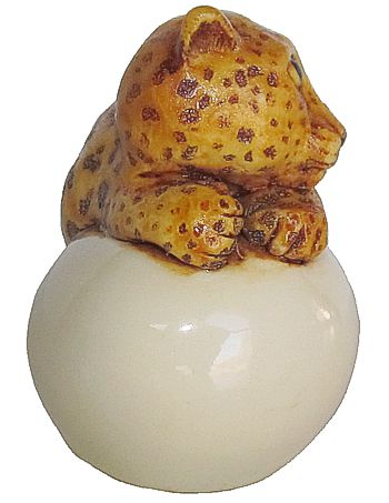 Leopard Cub In Egg