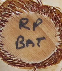 Fang The Halloween Bat - Brown Stain Prototype