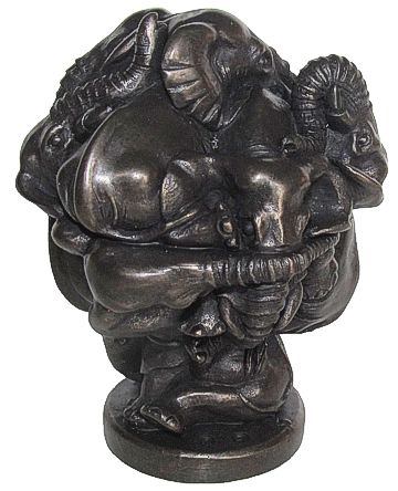 Artist Master Bronze Elephant