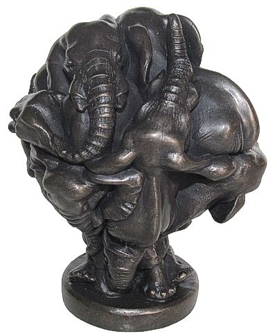 Artist Master Bronze Elephant